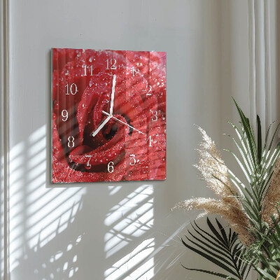 Reloj cuadrado Rosa