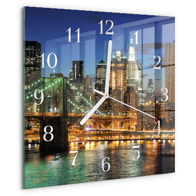 Reloj cuadrado Horizonte