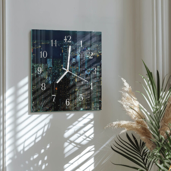 Reloj cuadrado Horizonte
