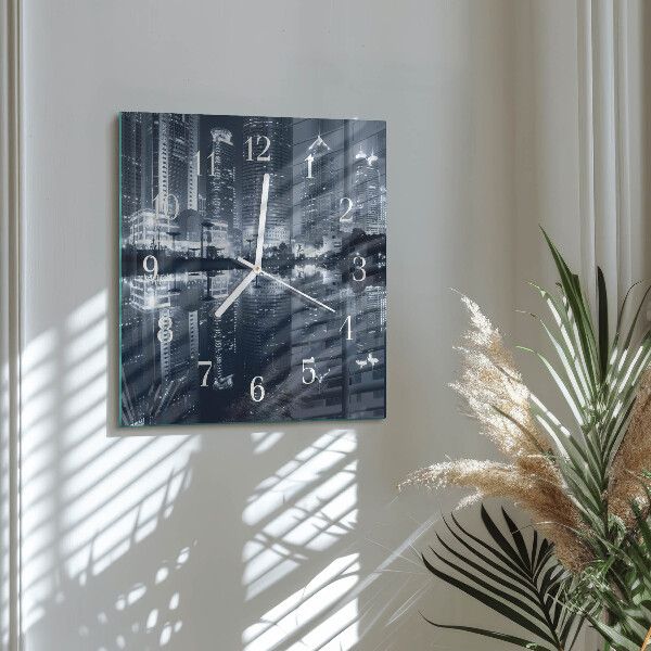 Reloj cuadrado Horizonte