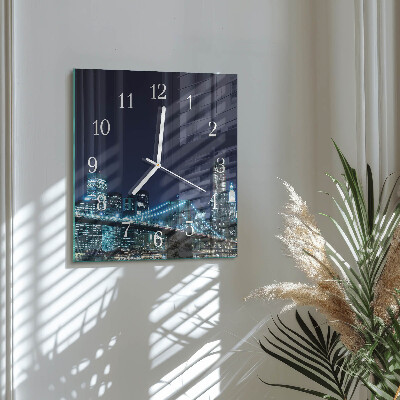Reloj cuadrado Horizonte