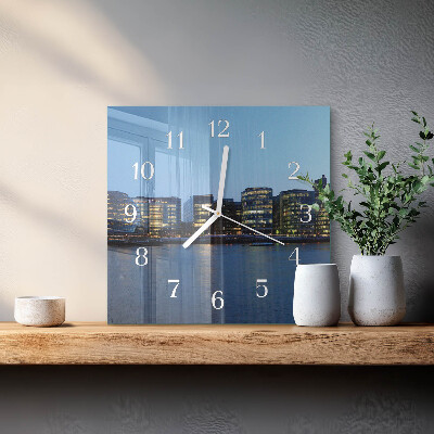 Reloj cuadrado Horizonte
