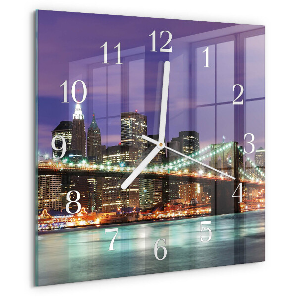 Reloj cuadrado Puente del horizonte