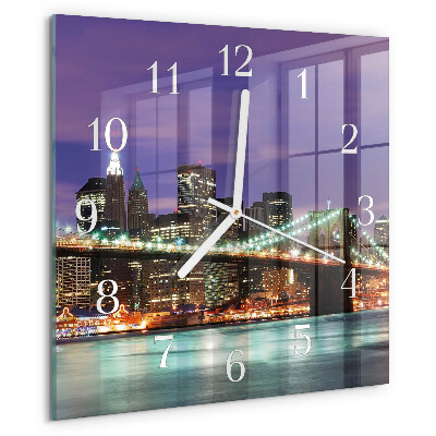 Reloj cuadrado Puente del horizonte