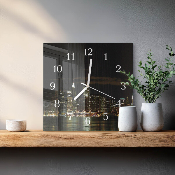 Reloj cuadrado Horizonte