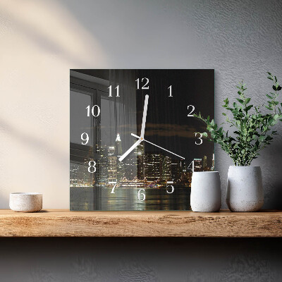 Reloj cuadrado Horizonte
