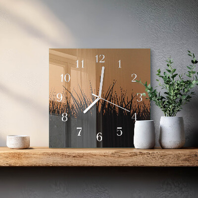 Reloj cuadrado Césped