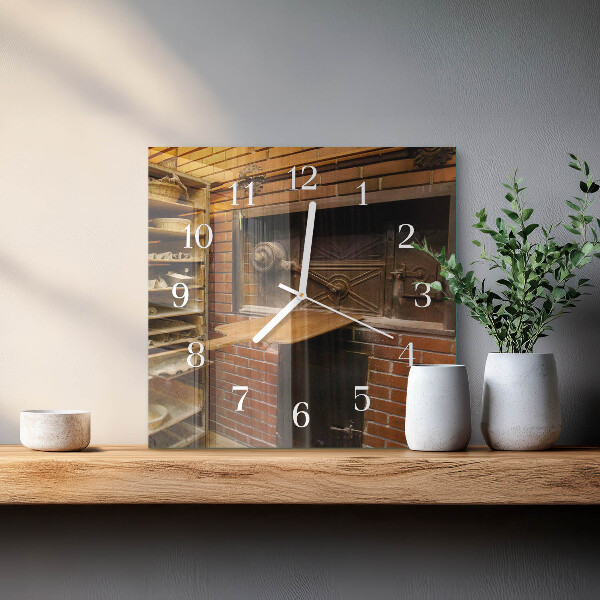 Reloj cuadrado Horno de pan