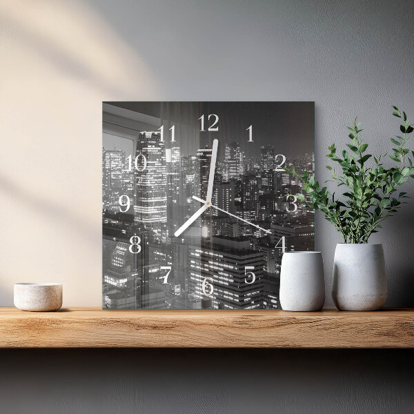 Reloj cuadrado Horizonte