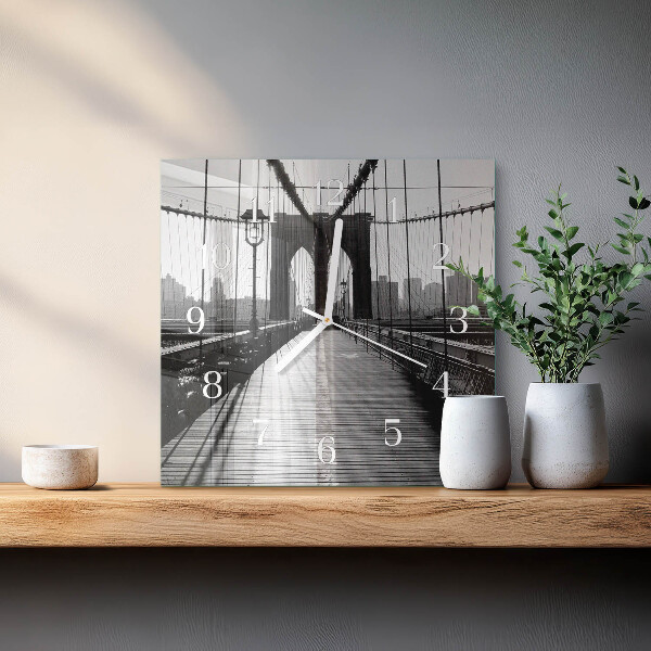 Reloj cuadrado Puente