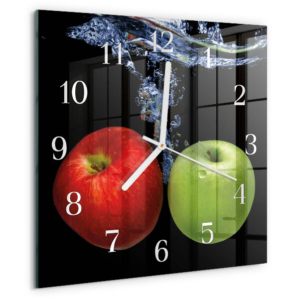 Reloj cuadrado Manzanas