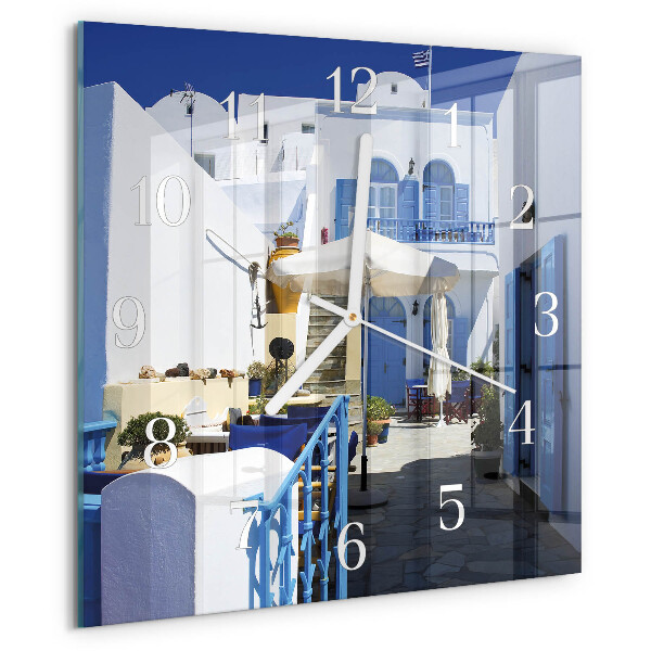 Reloj cuadrado Grecia