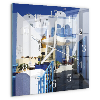 Reloj cuadrado Grecia