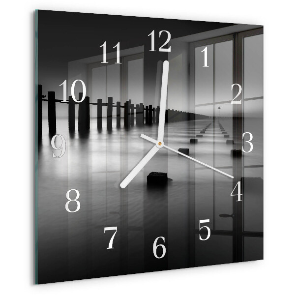 Reloj cuadrado Mar