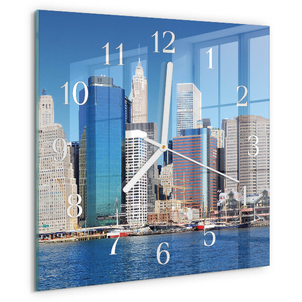 Reloj cuadrado Horizonte