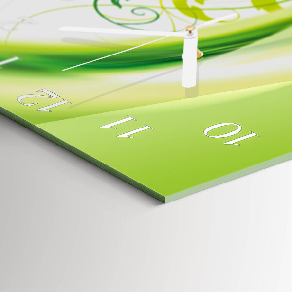 Reloj cuadrado Planta modelo