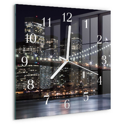 Reloj cuadrado Horizonte
