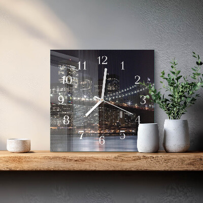 Reloj cuadrado Horizonte