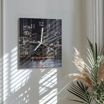 Reloj cuadrado Horizonte