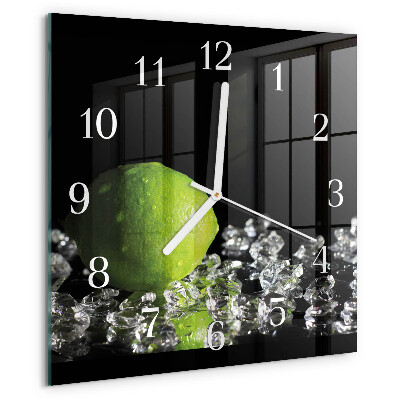 Reloj cuadrado Carbonato de calcio