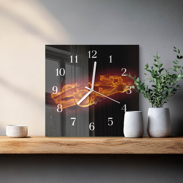 Reloj cuadrado Basura