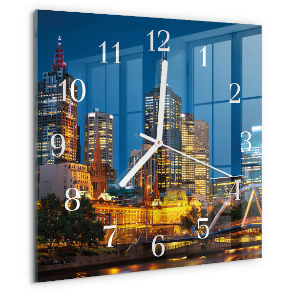 Reloj cuadrado Ciudad
