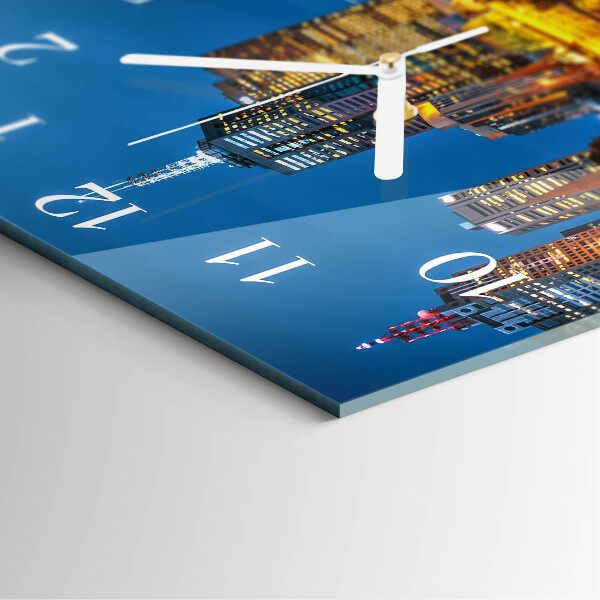Reloj cuadrado Ciudad
