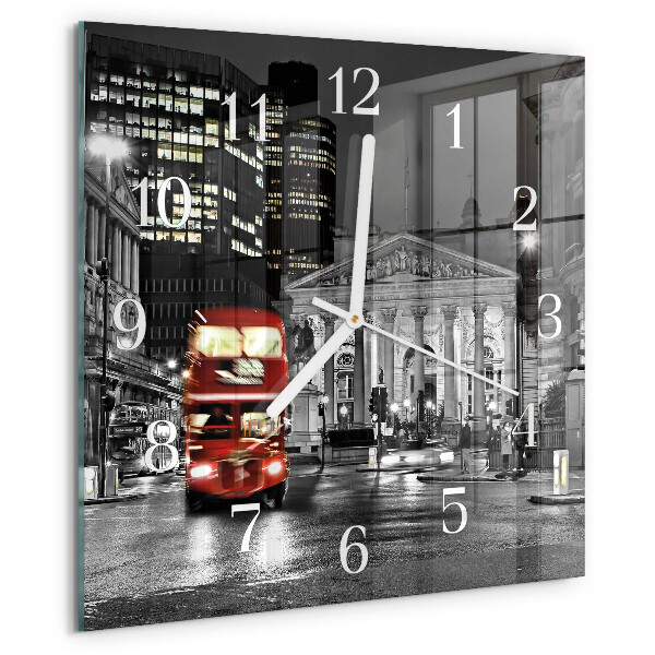 Reloj cuadrado Autobús de Londres