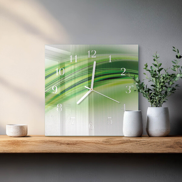 Reloj cuadrado Arte abstracto