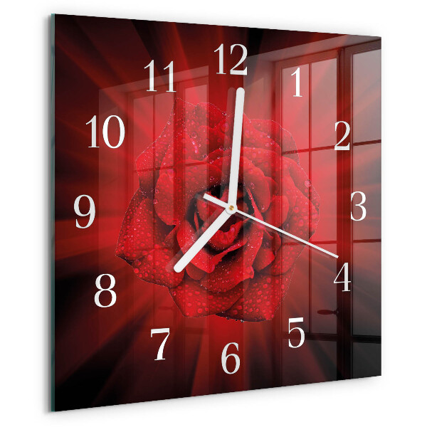 Reloj cuadrado Rosa
