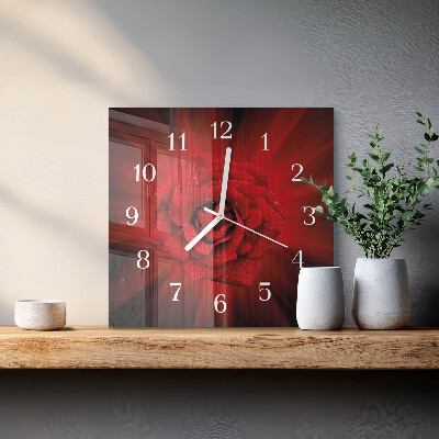 Reloj cuadrado Rosa