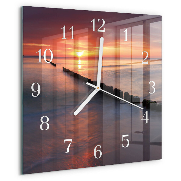 Reloj cuadrado Sol del mar