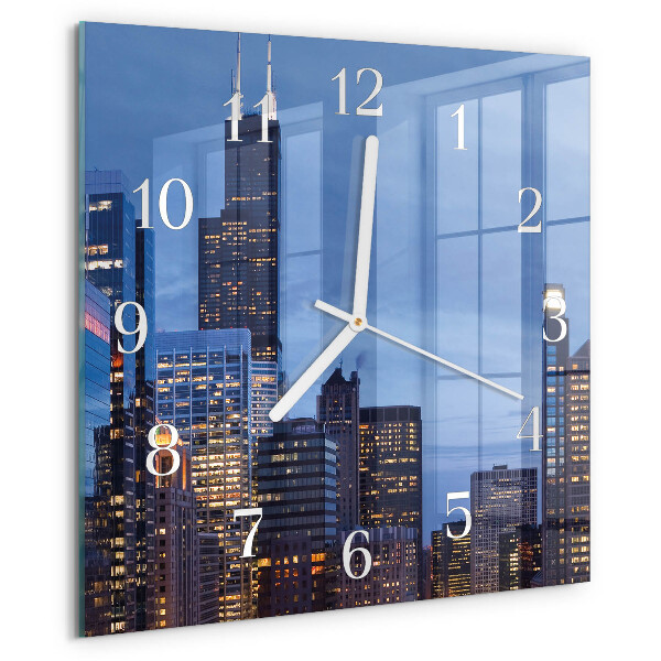 Reloj cuadrado Horizonte