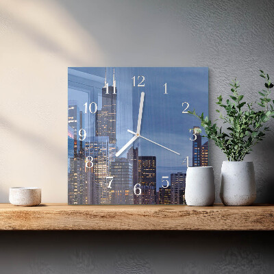 Reloj cuadrado Horizonte