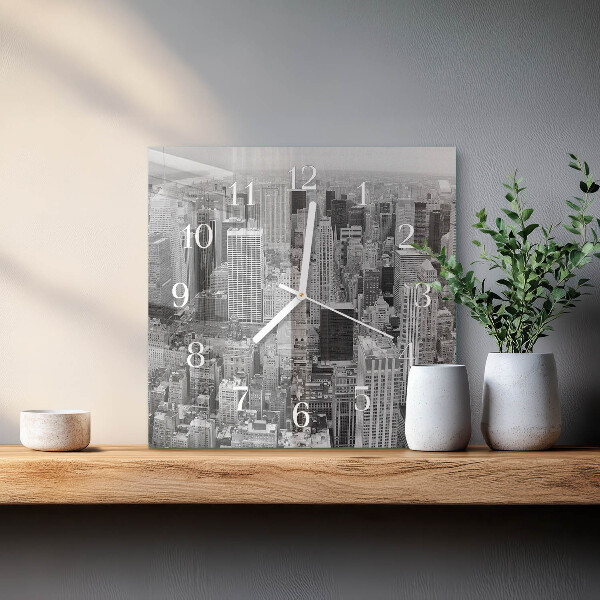 Reloj cuadrado Horizonte