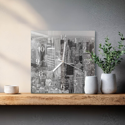 Reloj cuadrado Horizonte