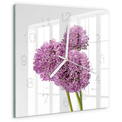 Reloj cuadrado Flor