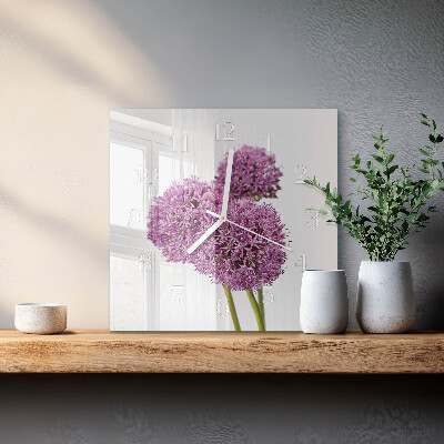 Reloj cuadrado Flor