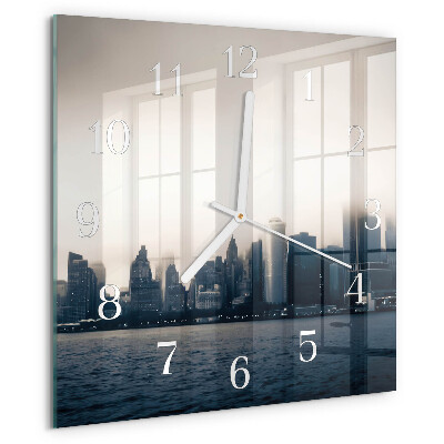 Reloj cuadrado Horizonte