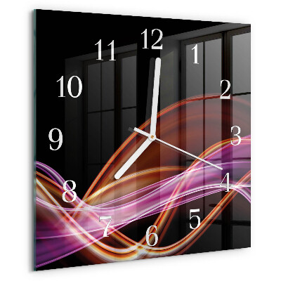 Reloj cuadrado Arte abstracto