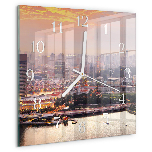Reloj cuadrado Ciudad