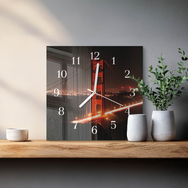 Reloj cuadrado Puente