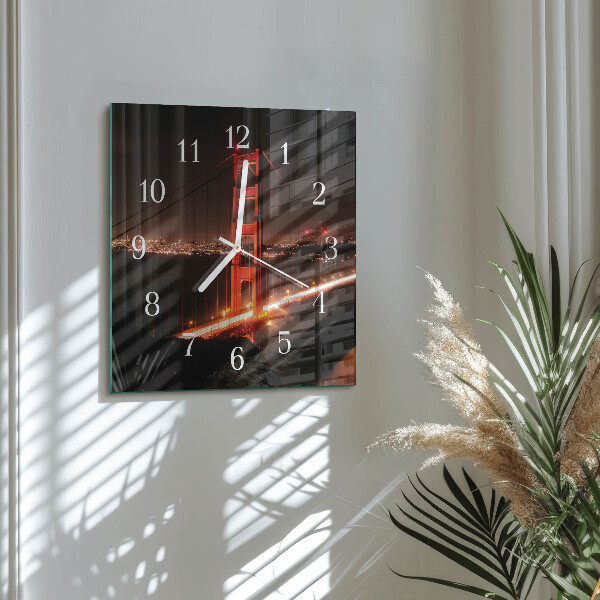 Reloj cuadrado Puente