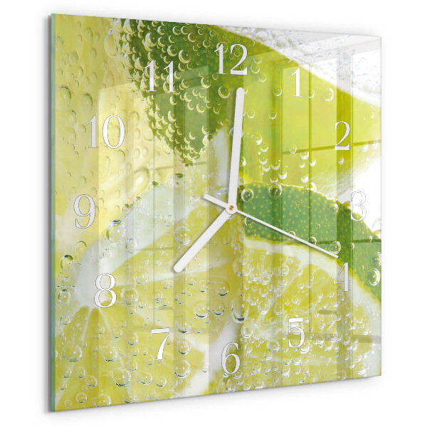 Reloj cuadrado Agua de cal