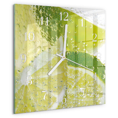 Reloj cuadrado Agua de cal