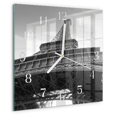Reloj cuadrado Torre Eiffel de París