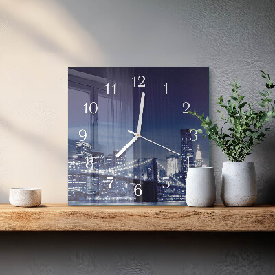 Reloj cuadrado Horizonte