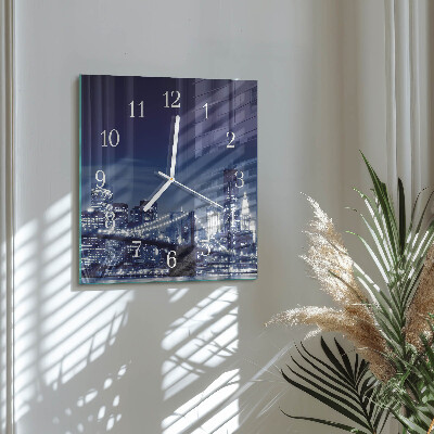 Reloj cuadrado Horizonte