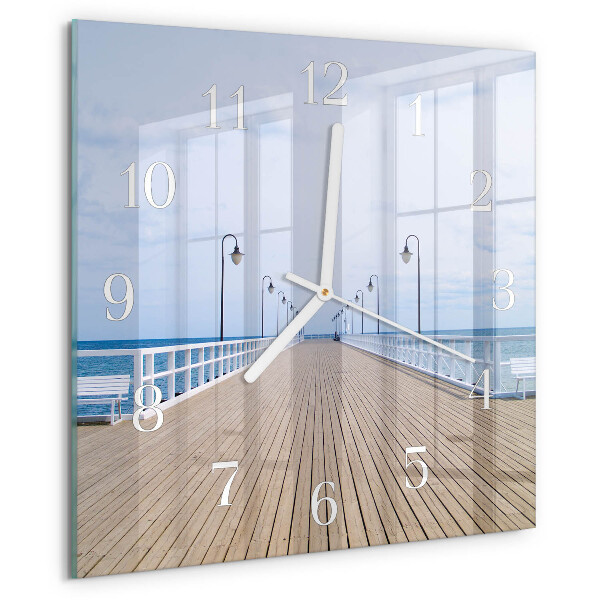 Reloj cuadrado Muelle