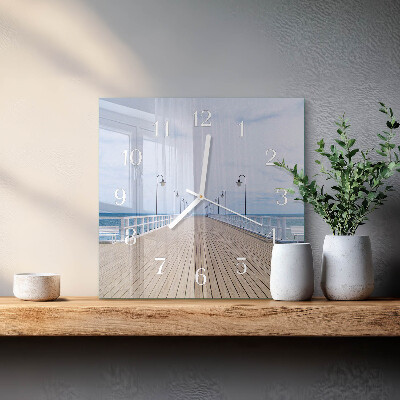 Reloj cuadrado Muelle